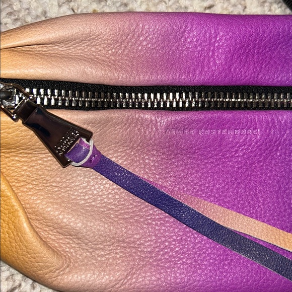 LIKE NEW Aimee Kestenberg Milan Multicolor Fanny Pack Belt Bag Silver Hardware - Picture 5 of 8